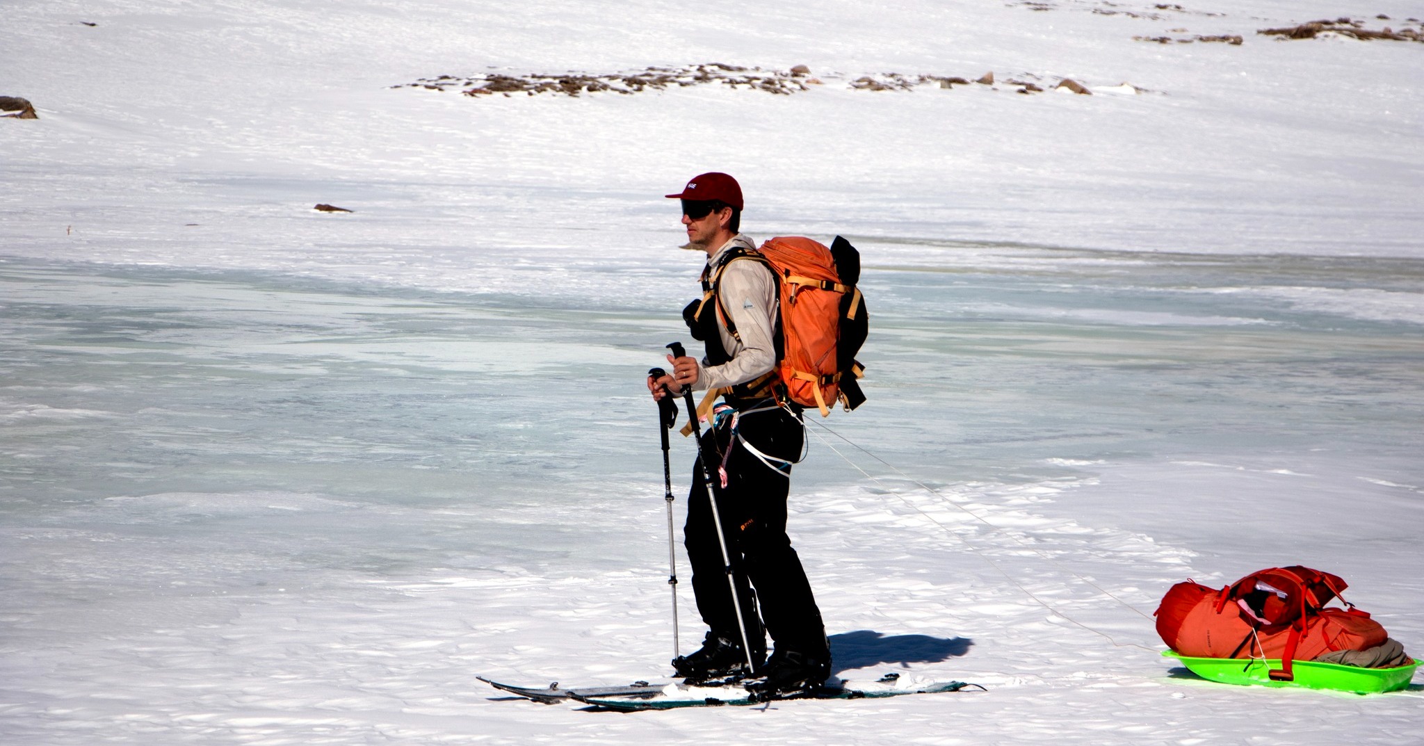 Ski tour in Mongolia 8